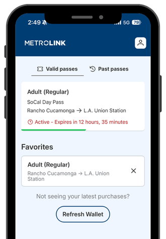 Metrolink Mobile App